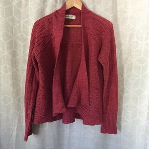 Pink Cardigan Sweater